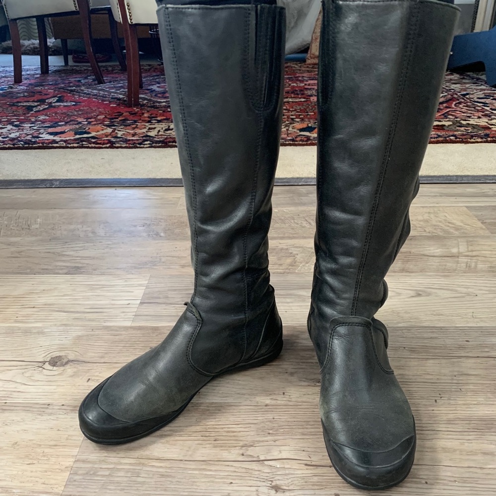 Palladium Black Leather Boots